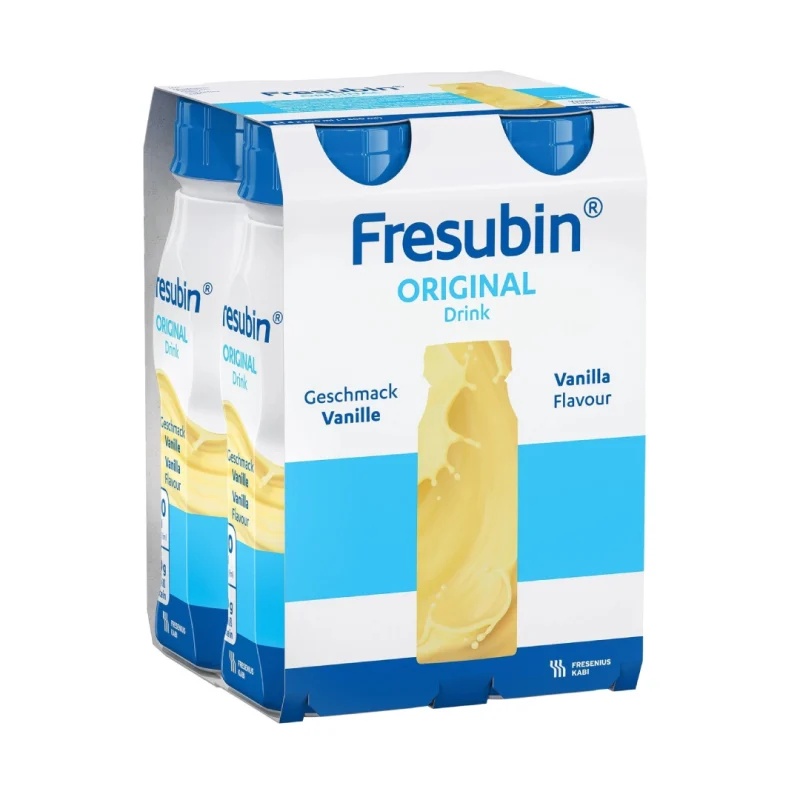 Fresubin Original cu aroma de vanilie, 4 x 200 ml, Fresenius Kabi