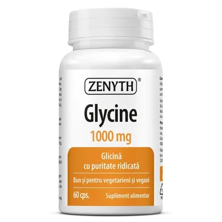 Glycine (glicina), 60 capsule, Zenyth