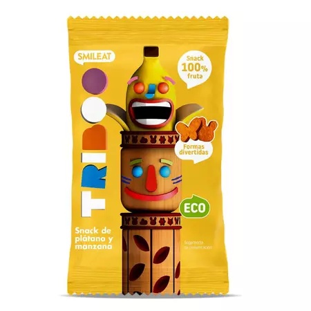 Gustare Bio din banane Triboo, 25 g – Smileat