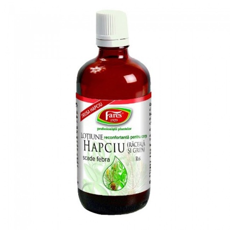Hapciu sudorific loțiune, 100 ml, Fares