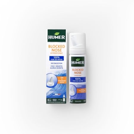 Humer spray nazal hiperton cu apa de mare, 50 ml