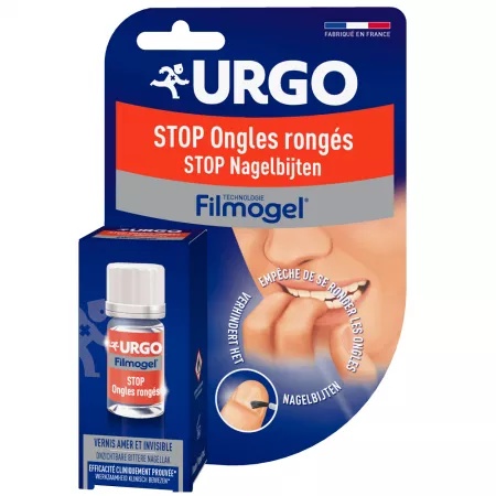 Lac impotriva roaderii unghiilor filmogel, 9 ml, urgo