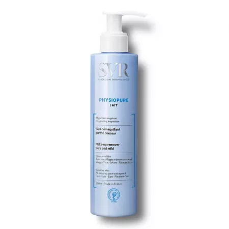 Lapte demachiant pur si bland physiopure, 200 ml, svr