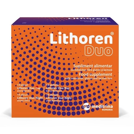Lithoren Duo - Protejează Rinichii, Previne Calculii Renali | Meditrina