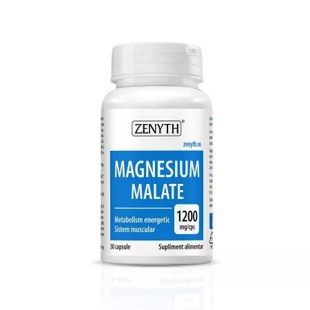 Magnesium malate, 30 capsule, zenyth
