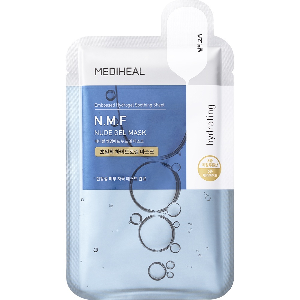 Mediheal N.M.F Nude Gel Mask, masca hidrogel hidratanta, 30 g
