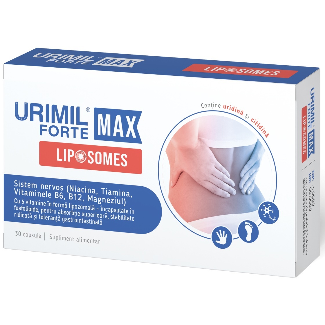 Naturpharma Urimil Forte Max Liposomes, 30 capsule