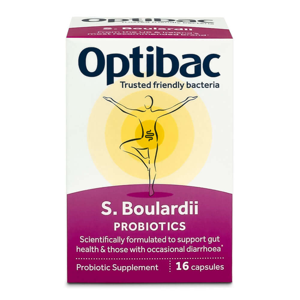 Optibac saccharomyces boulardii x16cps