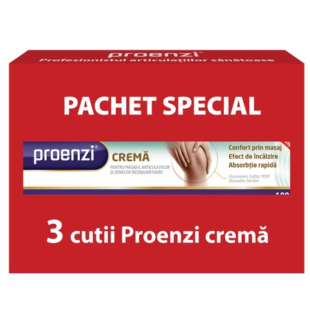 Pachet Crema Proenzi, 3 x 100 ml, Walmark