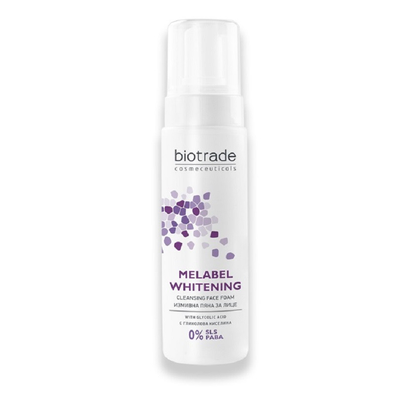Spuma de curatare depigmentanta melabel, 150 ml, biotrade