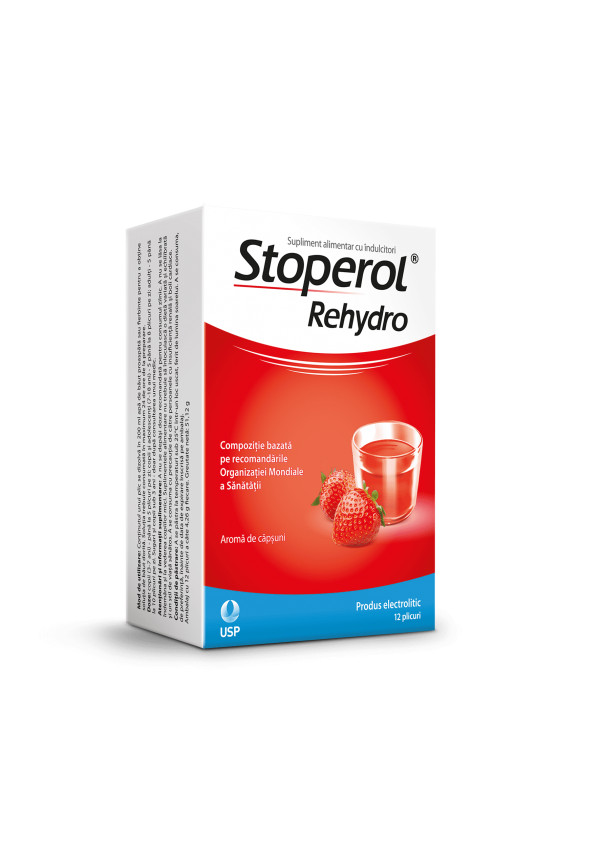 Stoperol Rehydro - Rehidratare Orla Eficientă cu Glucoză și Electroliti