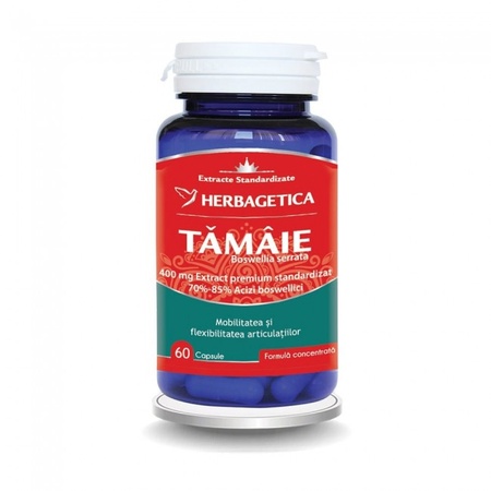 Tămâie Boswellia Serată, 60 capsule