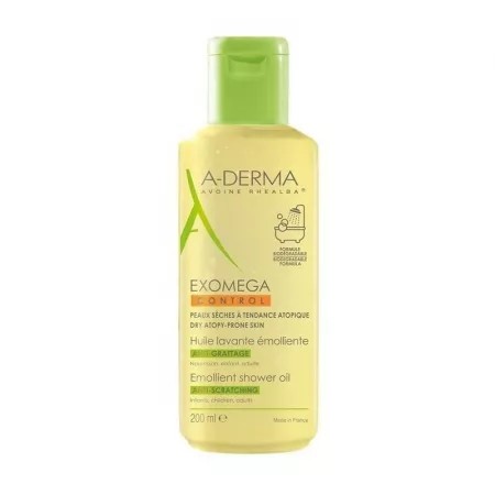 Ulei de dus exomega control, 200 ml, a-derma