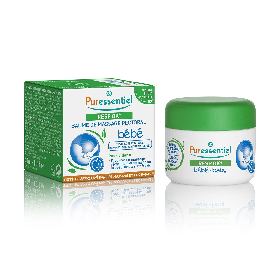 Unguent de masaj bebelusi resp ok, 30 ml, puressentiel