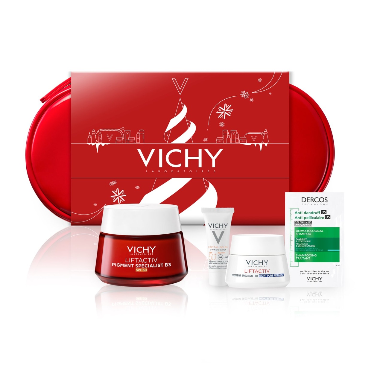 Vichy Trusă Liftactiv B3 Cremă de zi antipete cu SPF50, 50 ml