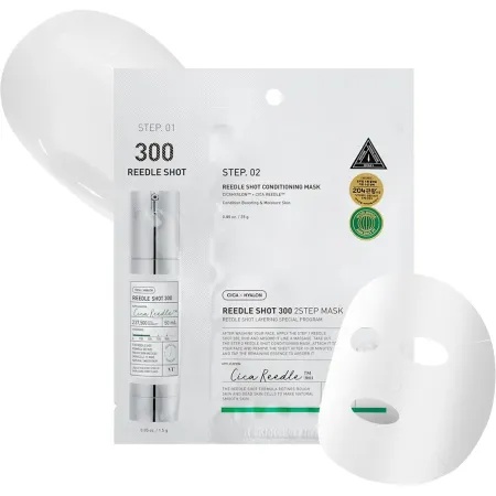 VT Cosmetics Reedle Shot 300 masca de fata in 2 pasi cu centella si niacinamida, 1 buc