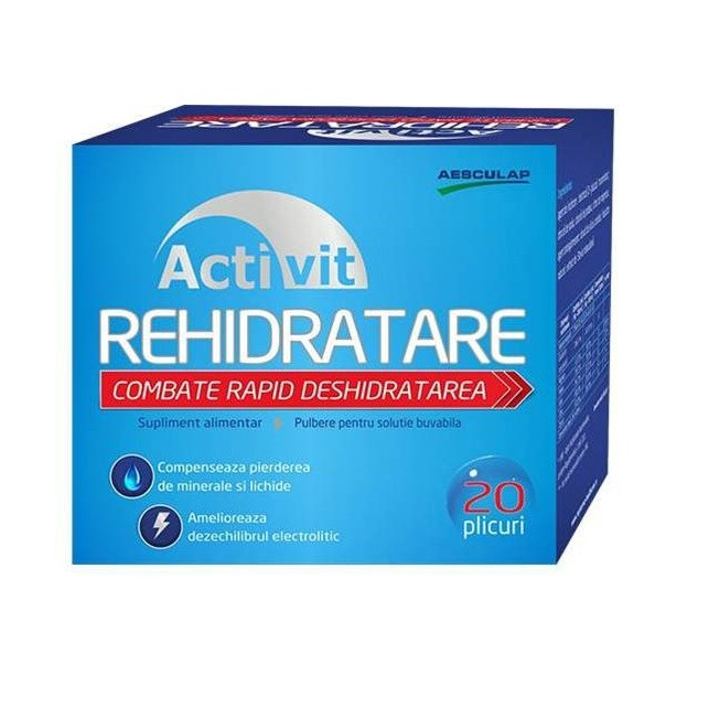 Activit rehidratare, 20 plicuri, aesculap