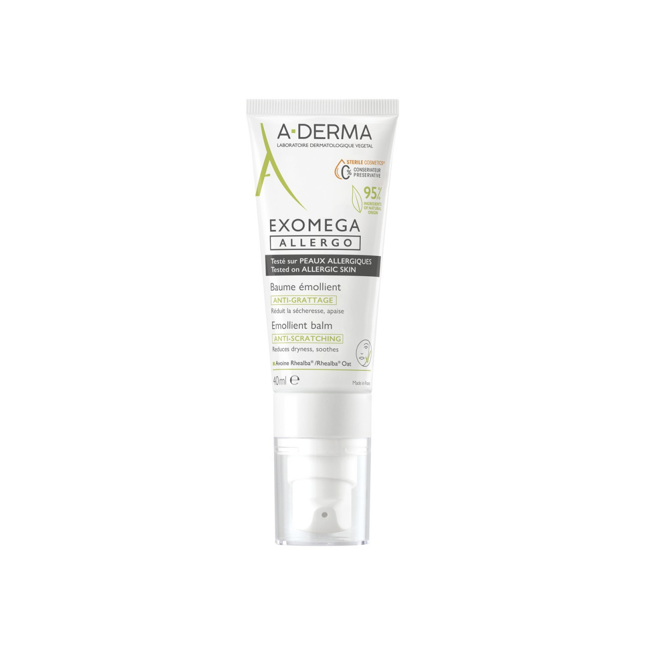 Aderma exomega allergo balsam emolient 40ml