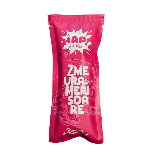 Baton raw vegane Zmeura si Merisoare, 45g HAP! de la Vlad