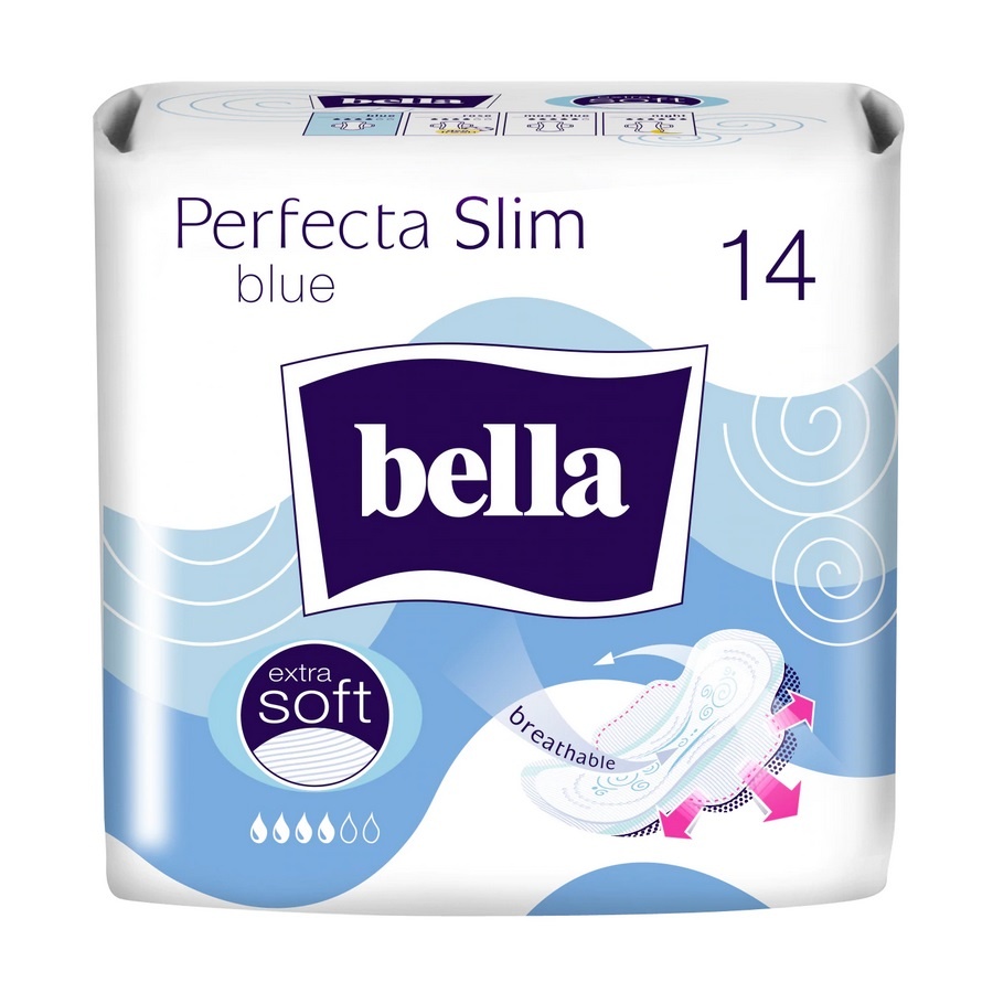 Bella Perfecta Ultra Blue Absorbante, 14 bucăți