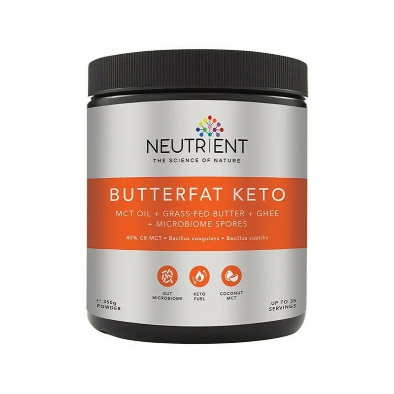 Butterfat keto mct powder, 350g, neutrient