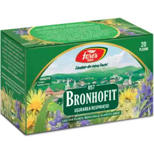 Ceai Bronhofit Fares - 20 plicuri | Respirație Liberă și Sănătate Pulmonară
