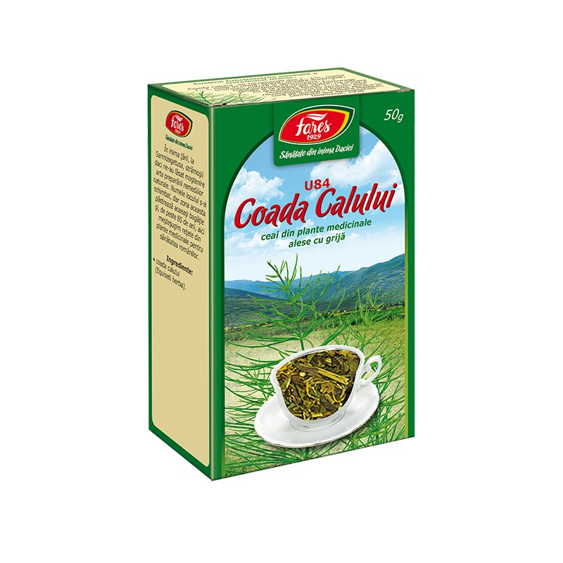 Ceai Coada Calului Fares - 50g, Diuretic Natural pentru Sănătate