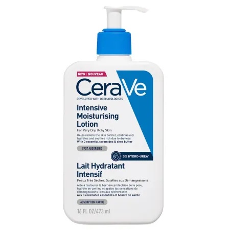 CeraVe lotiune intens hidratanta cu 5% hidro-uree si 3 ceramide, 473 ml