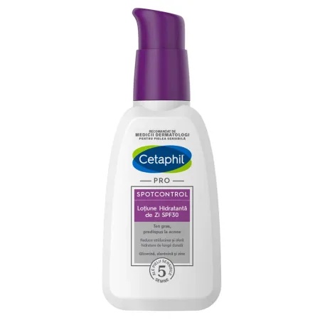 Cetaphil Pro SpotControl lotiune hidratanta cu SPF 30 pentru ten gras, 118 ml