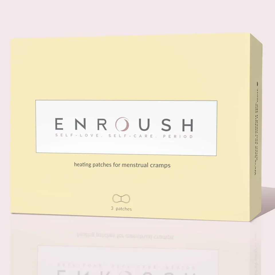 Enroush plasturi termici menstruali, 3 buc