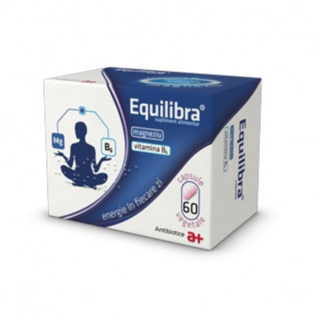 Equilibra, 60 capsule, antibiotice