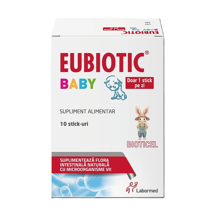 Eubiotic Baby, 10 Stickuri – Labormed
