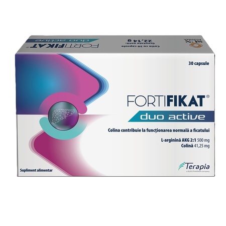 Fortifikat Duo Active, 30 capsule, Terapia