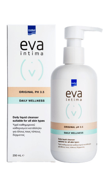 Gel pentru igiena intima zilnica eva intima original ph 3.5, 250 ml