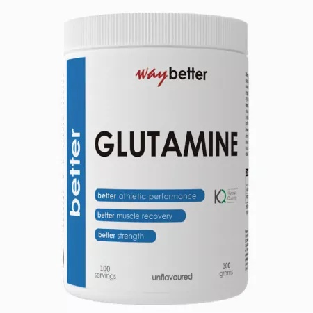 Glutamină, 300 g, Way Better