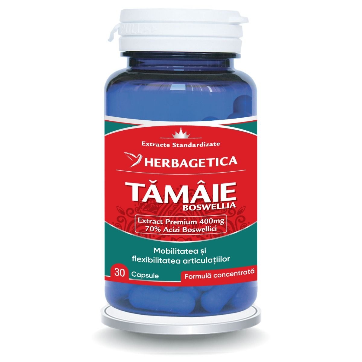 Herbagetica Tamaie - Boswellia Serrata, 30 capsule