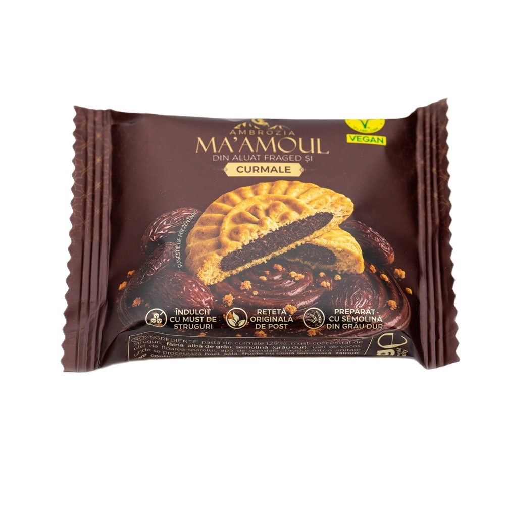 Hiper Ambrozia Maamoul Biscuite cu Curmale, 50 g