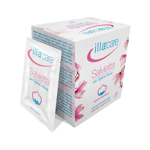 Illa care servetele intime bumbac, 14buc