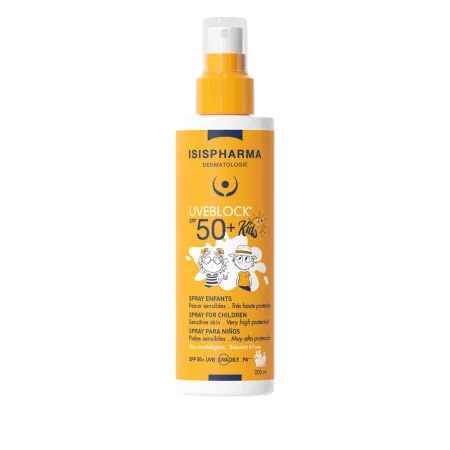 IsisPharma Uveblock SPF 50+ Spray Kids protectie solara pentru copii si bebelusi, 200 ml