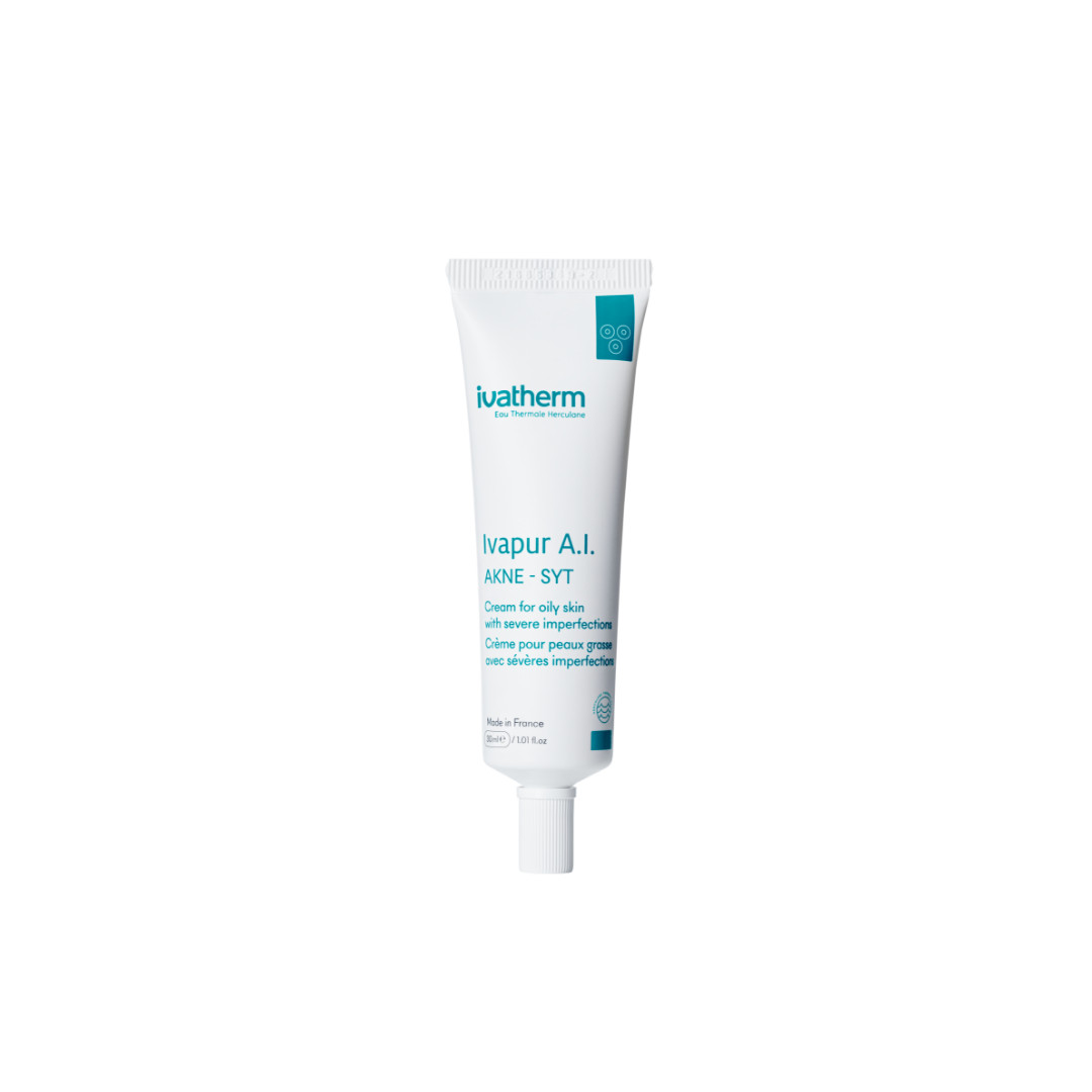 Ivatherm Ivapur A.I Akne-Syt crema pentru ten gras cu imperfectiuni severe, 30 ml
