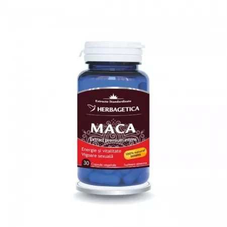 Maca 30 capsule, herbagetica