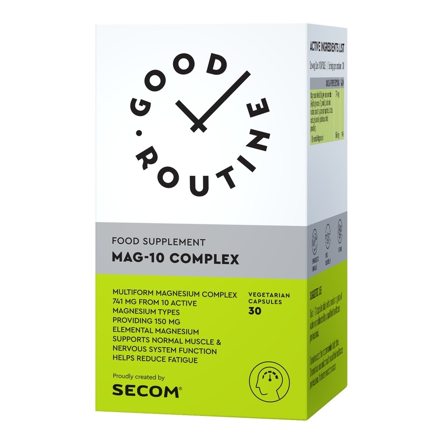 Actualizat Mag-10 complex, 30 capsule vegetale, Good Routine, Secom - Catalog 2026 Magneziu si minerale esentiale farmaciilenapofarm.ro Actualizat Mag-10 complex, 30 capsule vegetale, Good Routine, Secom - Catalog 2026 Magneziu si minerale esentiale farmaciilenapofarm.ro