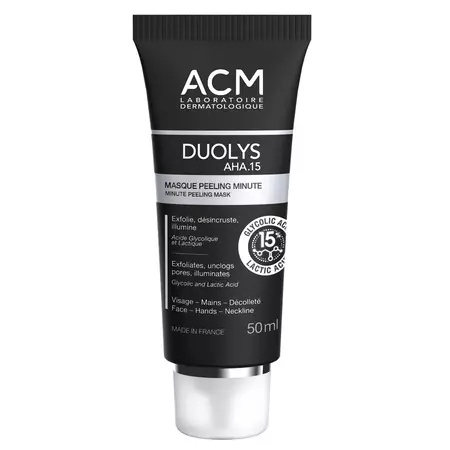 Masca peeling la minut duolys aha.15, 50 ml, acm