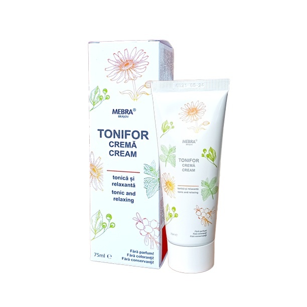 Mebra Tonifor Cremă Tonică și Relaxantă, 75 g