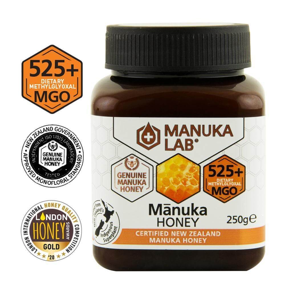 Miere de manuka mgo 525+ naturala, 250 g, noua zeelanda