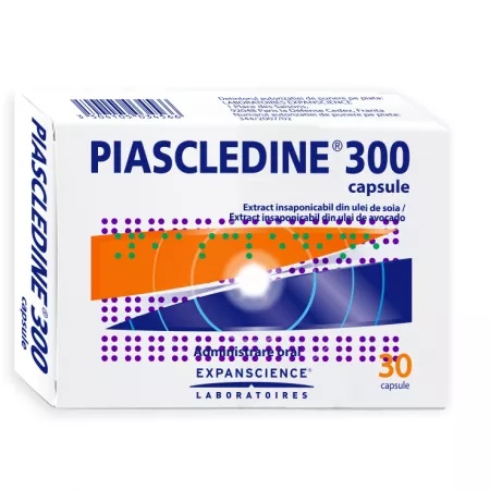 Piascledine 300 - Tratament pentru Articulații Sănătoase, 30 capsule