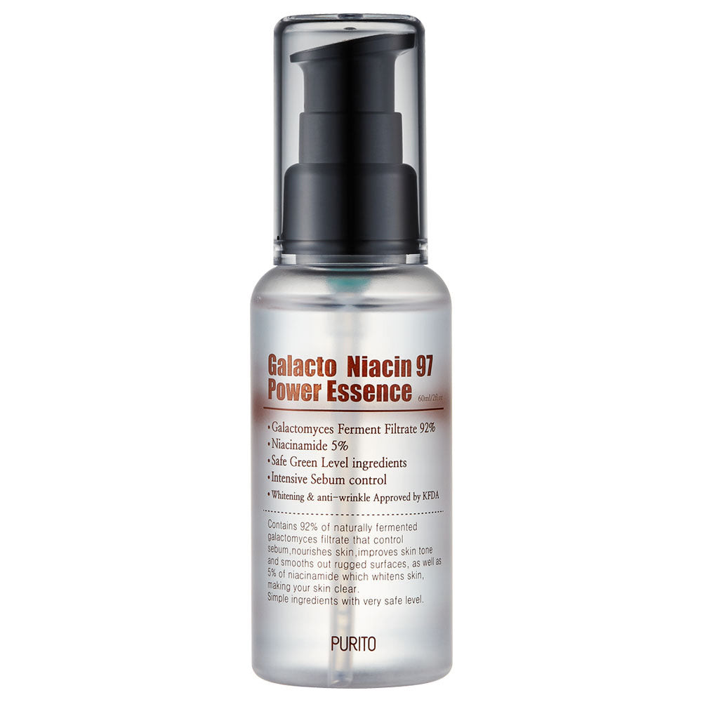 Purito Galacto Niacin 97 Power Essence, ser-esenta cu galactomyces si niacinamida, 60 ml
