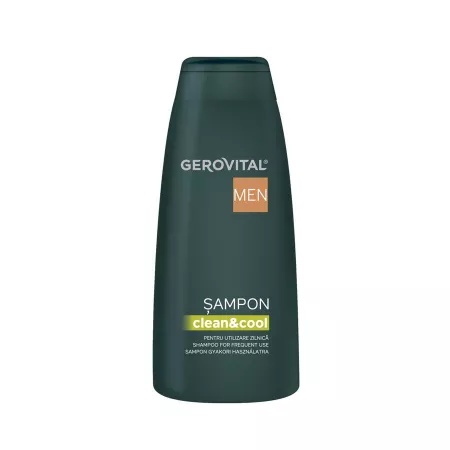 Sampon Zilnic pentru Bărbați Gerovital Men Clean & Cool - 400 ml