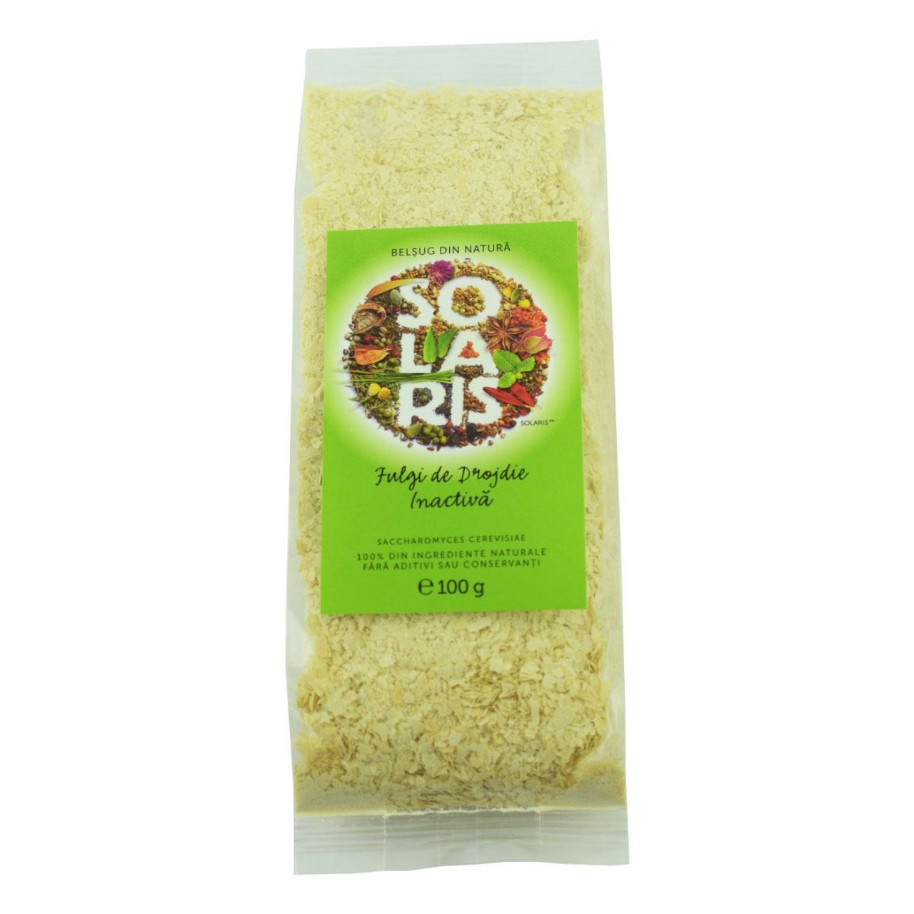 Solaris Fulgi de Drojdie Inactivă, 100 g