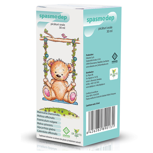 Spasmodep picaturi, 30 ml, dr phyto